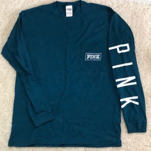 pink (deep teal) long sleeve